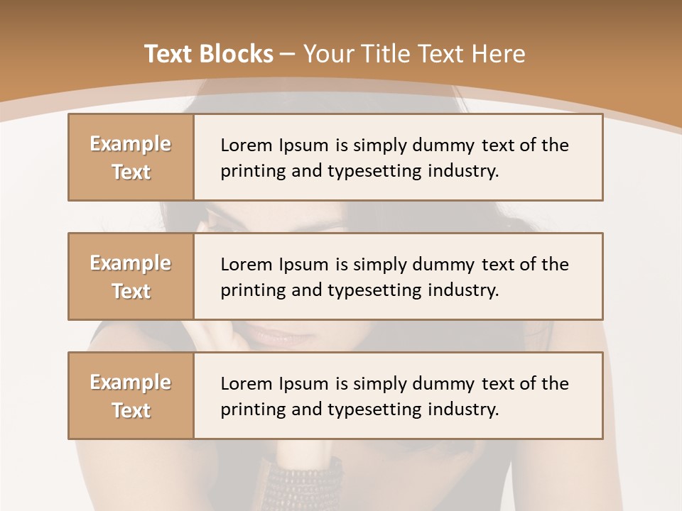 Youthful Sit Thinking PowerPoint Template