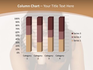 Youthful Sit Thinking PowerPoint Template