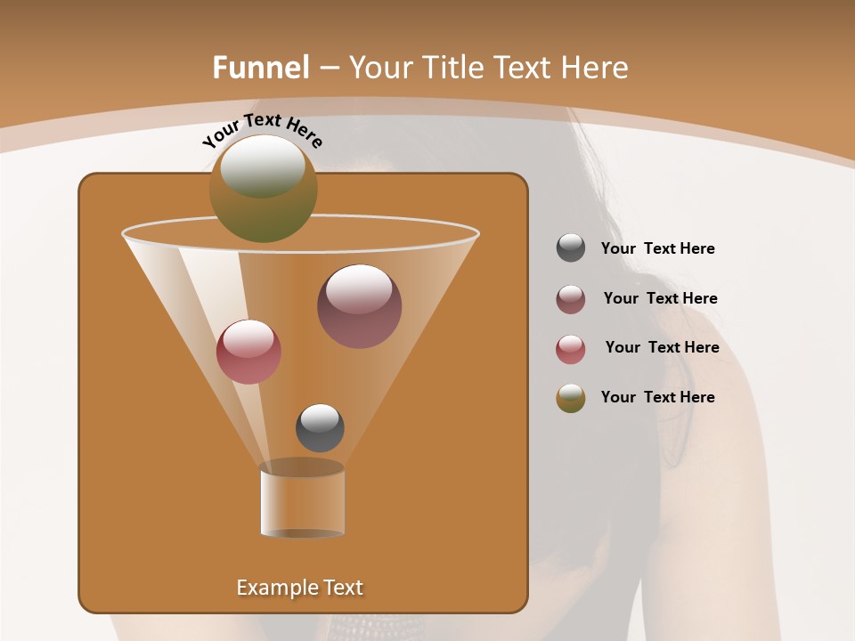 Youthful Sit Thinking PowerPoint Template