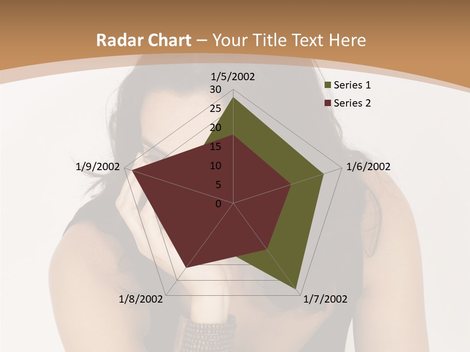 Youthful Sit Thinking PowerPoint Template
