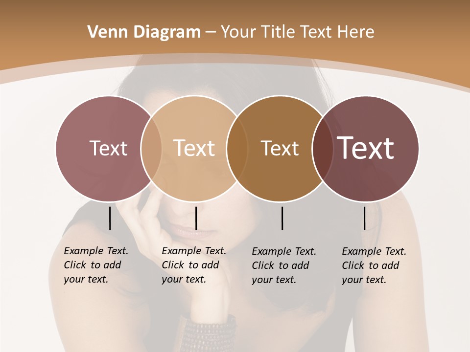 Youthful Sit Thinking PowerPoint Template