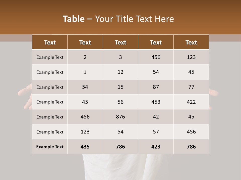 Person Blood Punishment PowerPoint Template