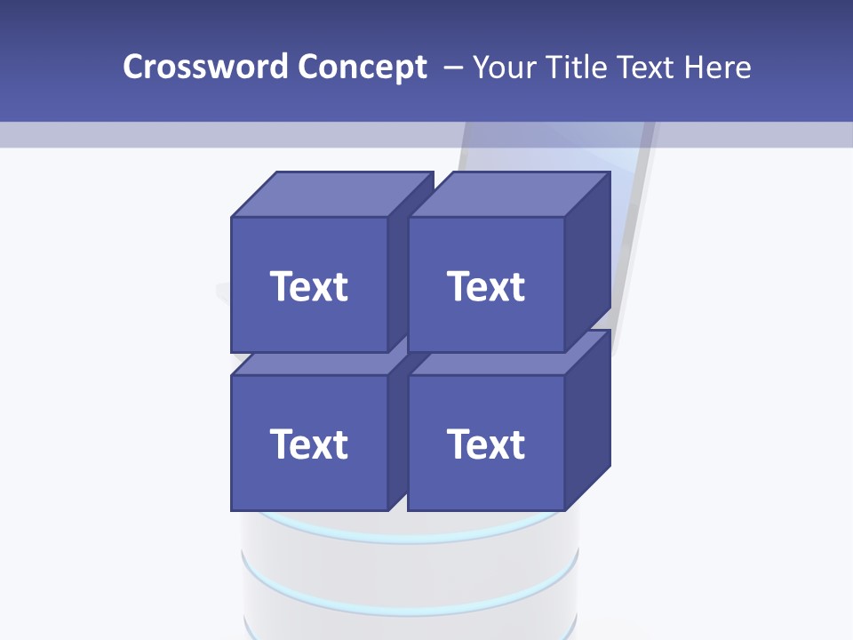 Storage Technology Workstation PowerPoint Template