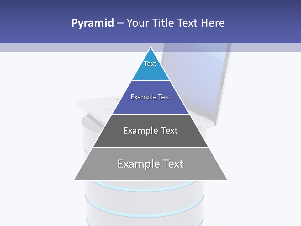 Storage Technology Workstation PowerPoint Template