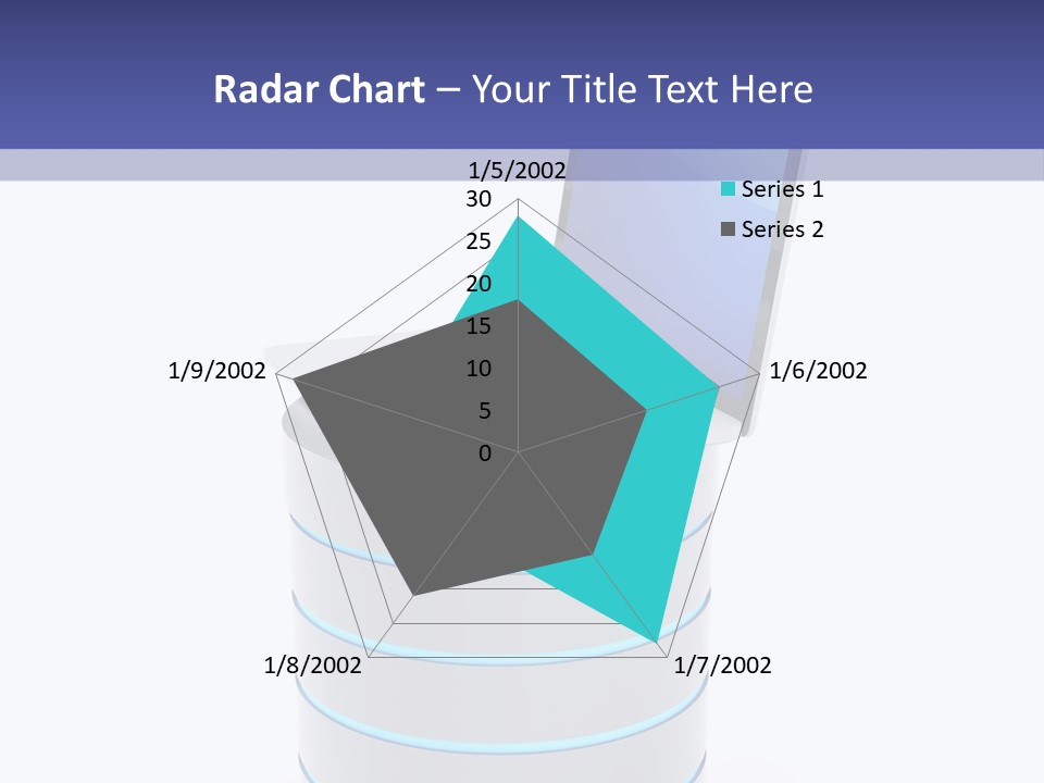 Storage Technology Workstation PowerPoint Template