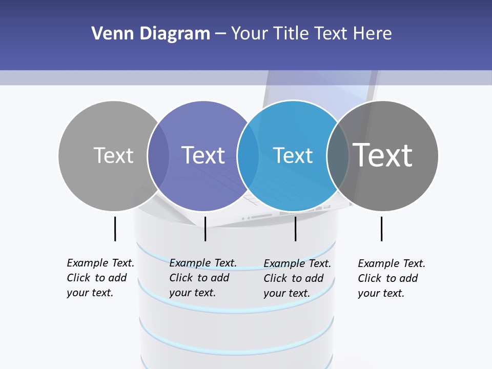 Storage Technology Workstation PowerPoint Template