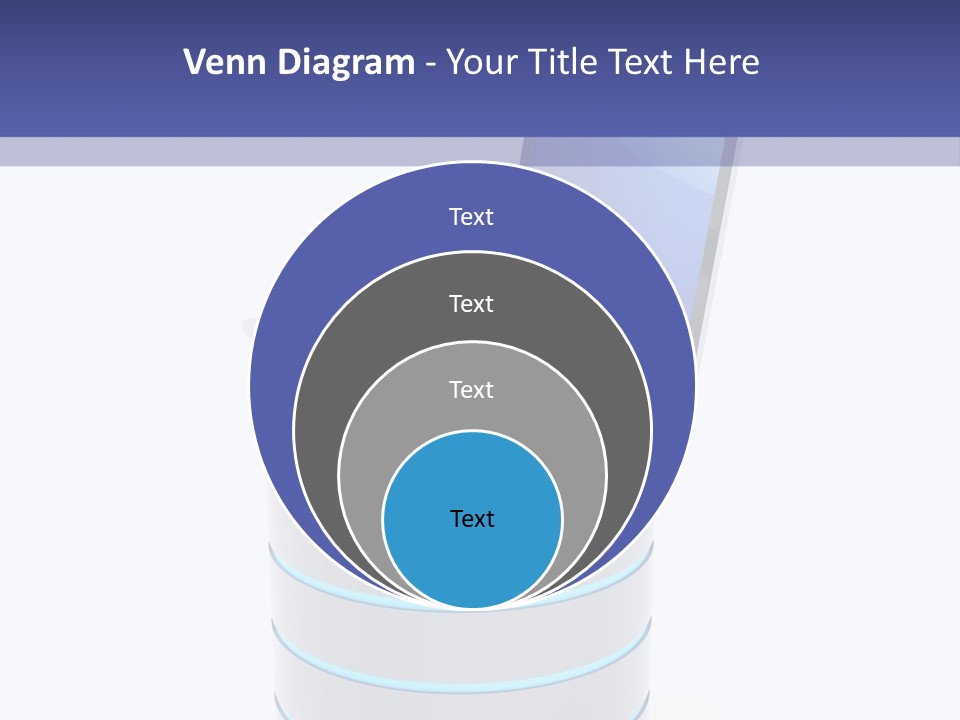 Storage Technology Workstation PowerPoint Template