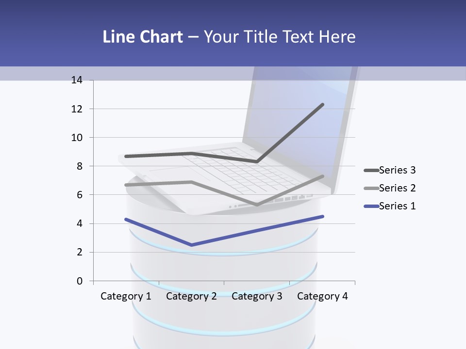 Storage Technology Workstation PowerPoint Template