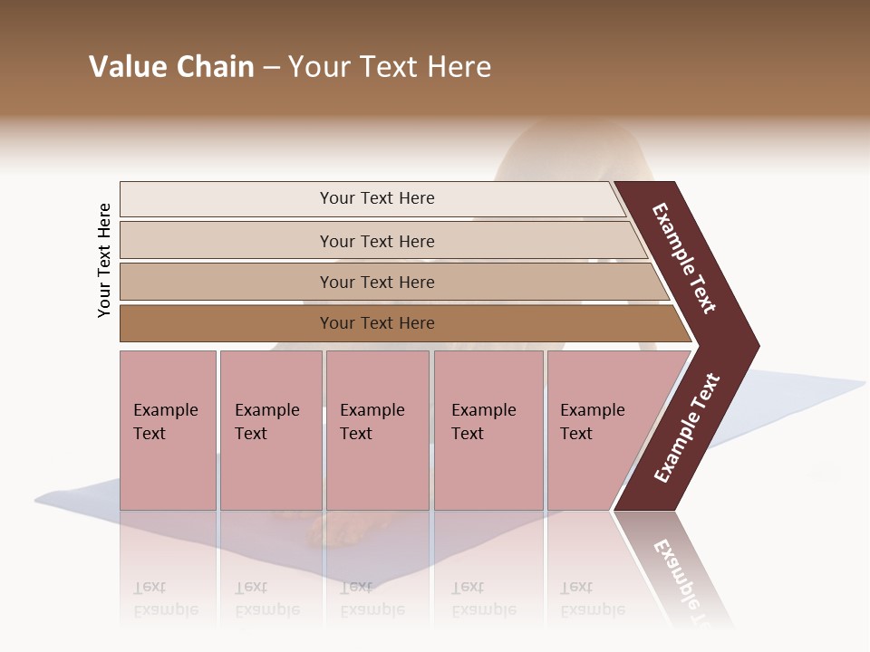 Play Bow Gold Pedigree PowerPoint Template