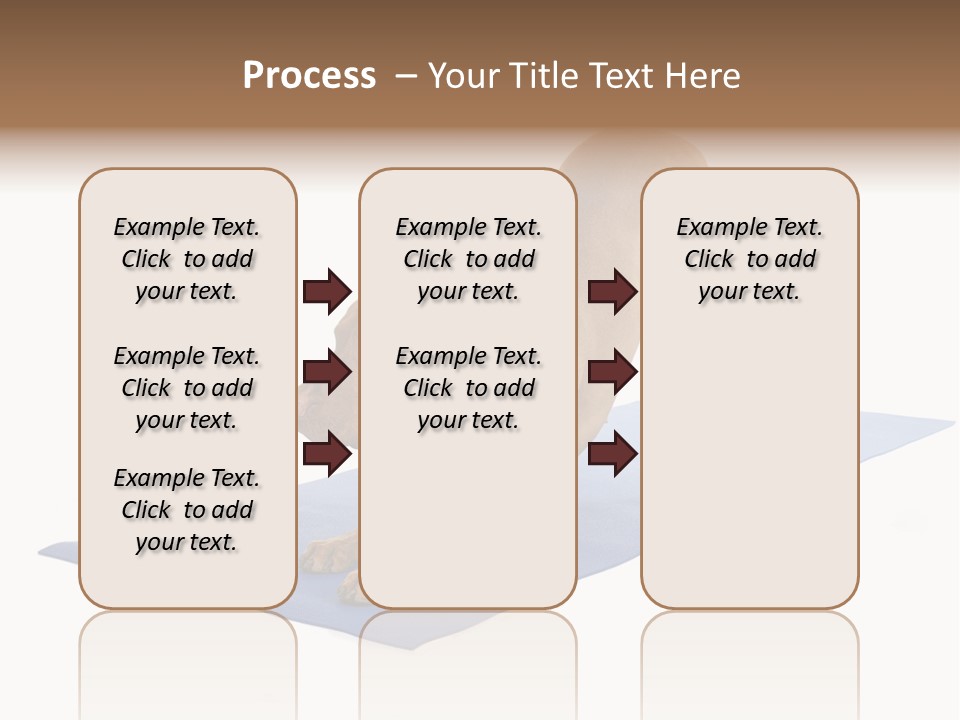 Play Bow Gold Pedigree PowerPoint Template