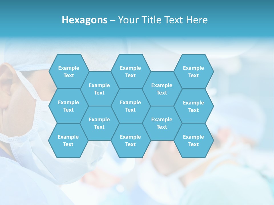 Hospital Attentive Face PowerPoint Template
