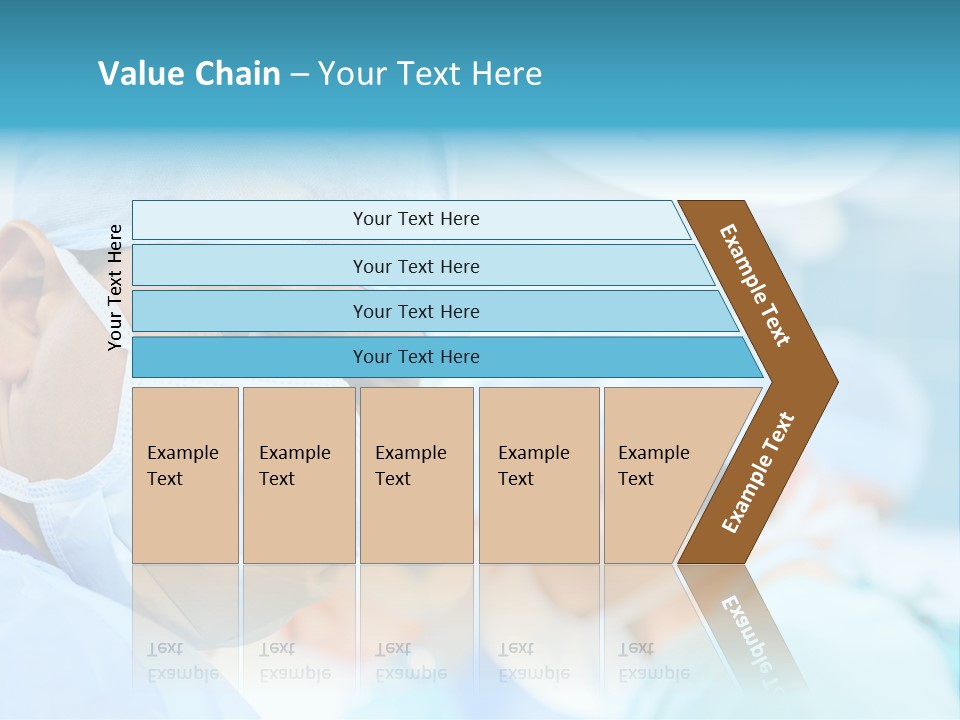 Hospital Attentive Face PowerPoint Template