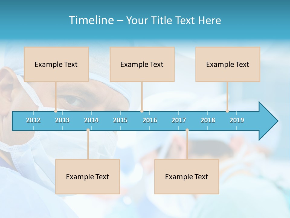 Hospital Attentive Face PowerPoint Template