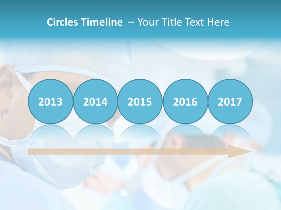 Hospital Attentive Face PowerPoint Template