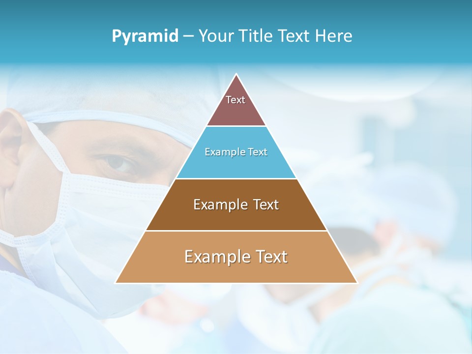 Hospital Attentive Face PowerPoint Template
