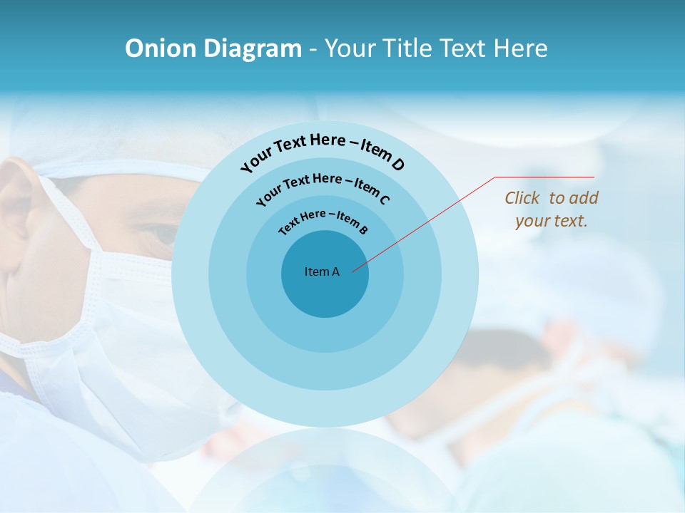 Hospital Attentive Face PowerPoint Template