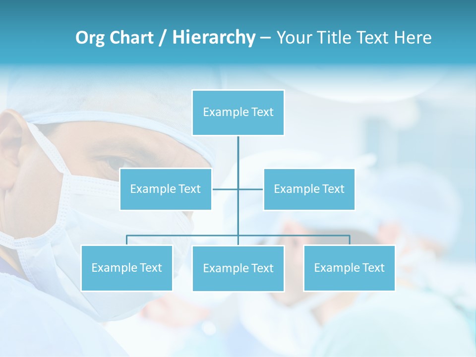 Hospital Attentive Face PowerPoint Template