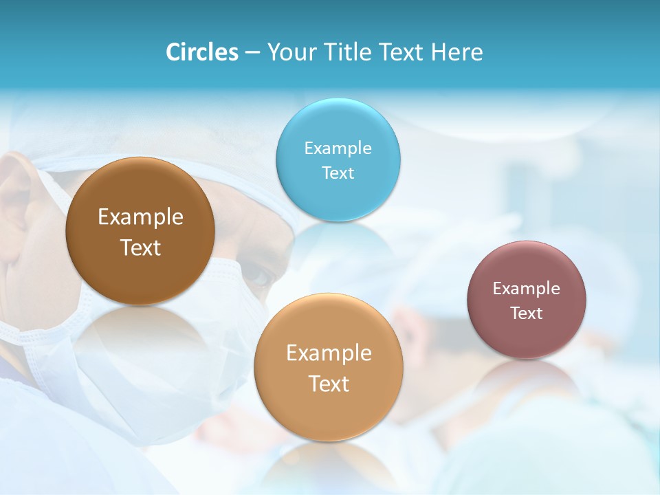 Hospital Attentive Face PowerPoint Template
