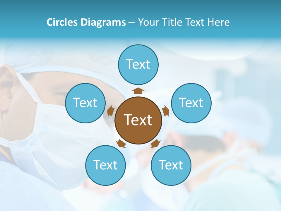 Hospital Attentive Face PowerPoint Template