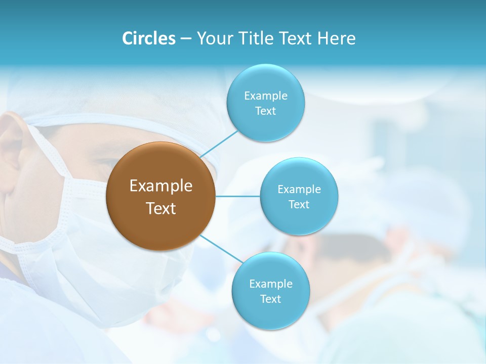 Hospital Attentive Face PowerPoint Template