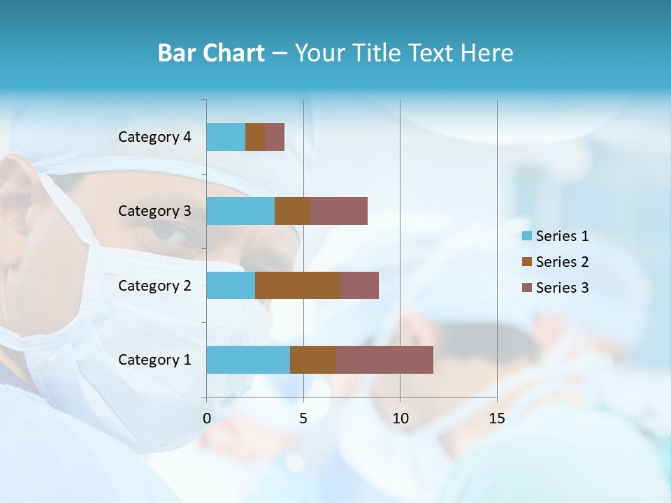 Hospital Attentive Face PowerPoint Template