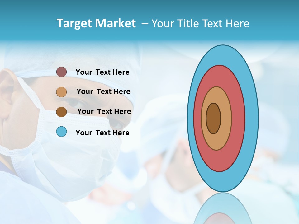 Hospital Attentive Face PowerPoint Template