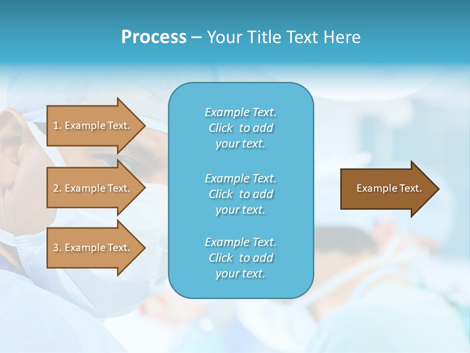 Hospital Attentive Face PowerPoint Template