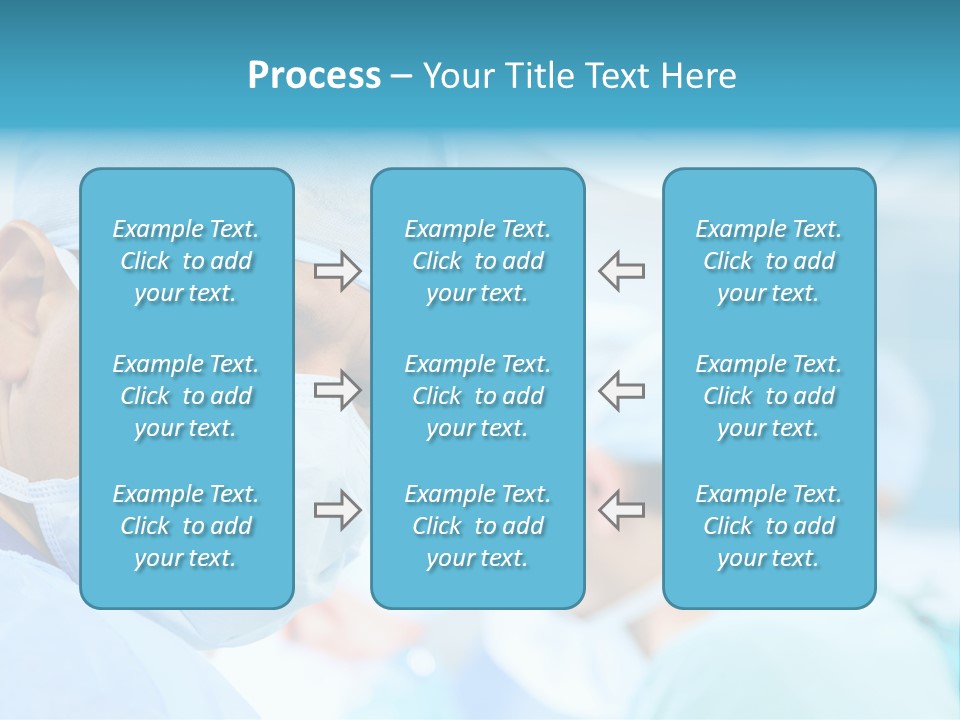 Hospital Attentive Face PowerPoint Template