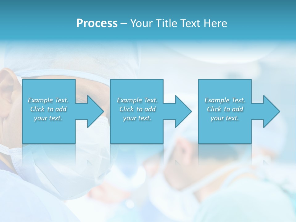 Hospital Attentive Face PowerPoint Template