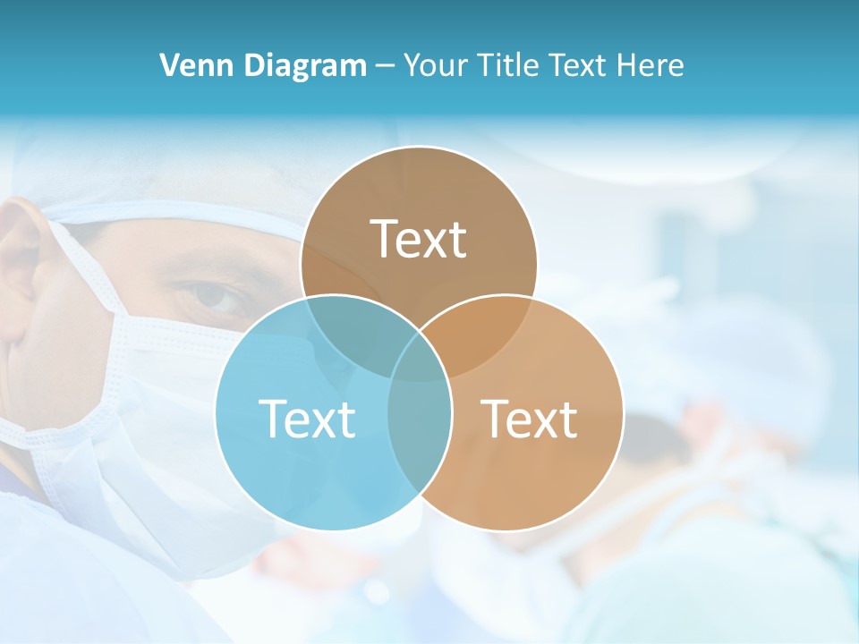 Hospital Attentive Face PowerPoint Template