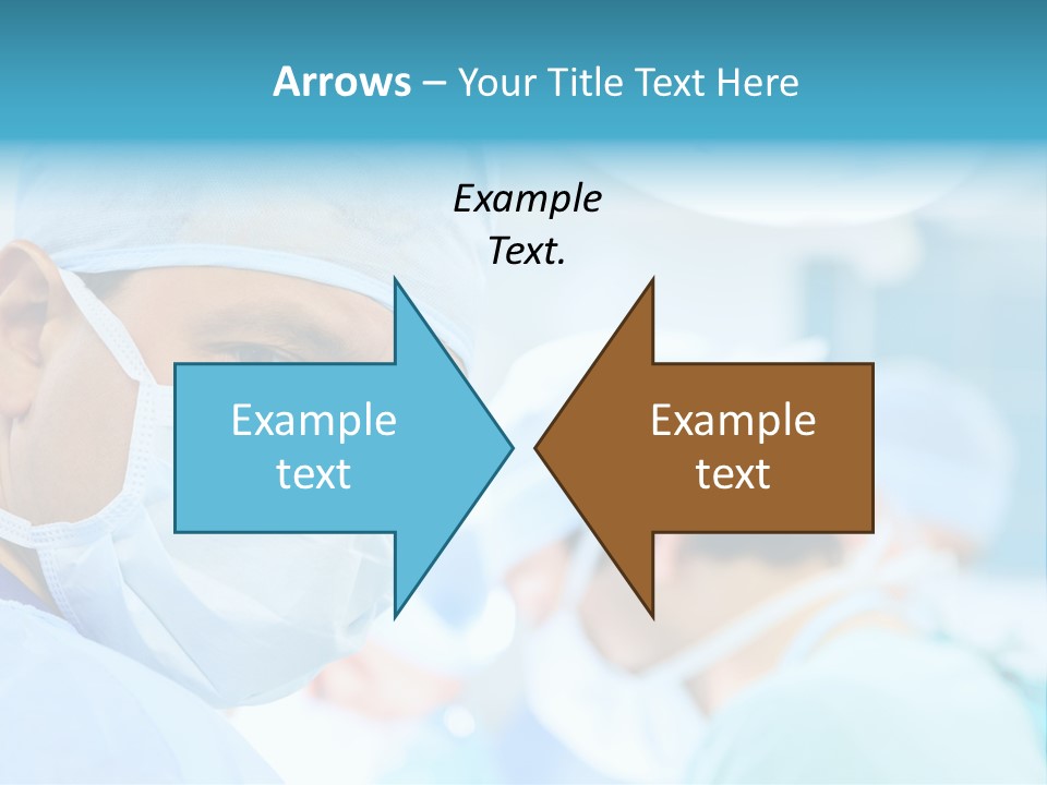 Hospital Attentive Face PowerPoint Template