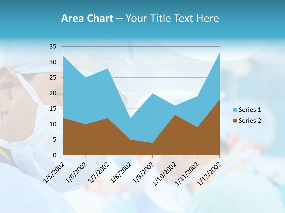 Hospital Attentive Face PowerPoint Template