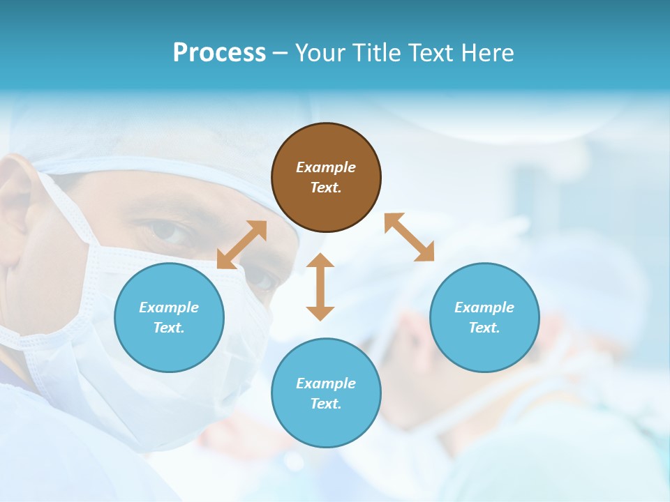 Hospital Attentive Face PowerPoint Template