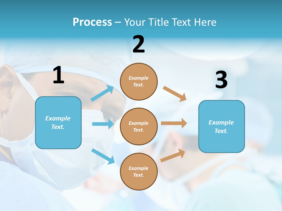 Hospital Attentive Face PowerPoint Template