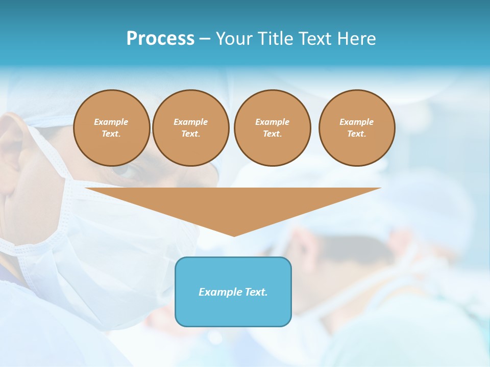 Hospital Attentive Face PowerPoint Template