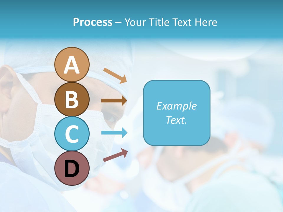 Hospital Attentive Face PowerPoint Template