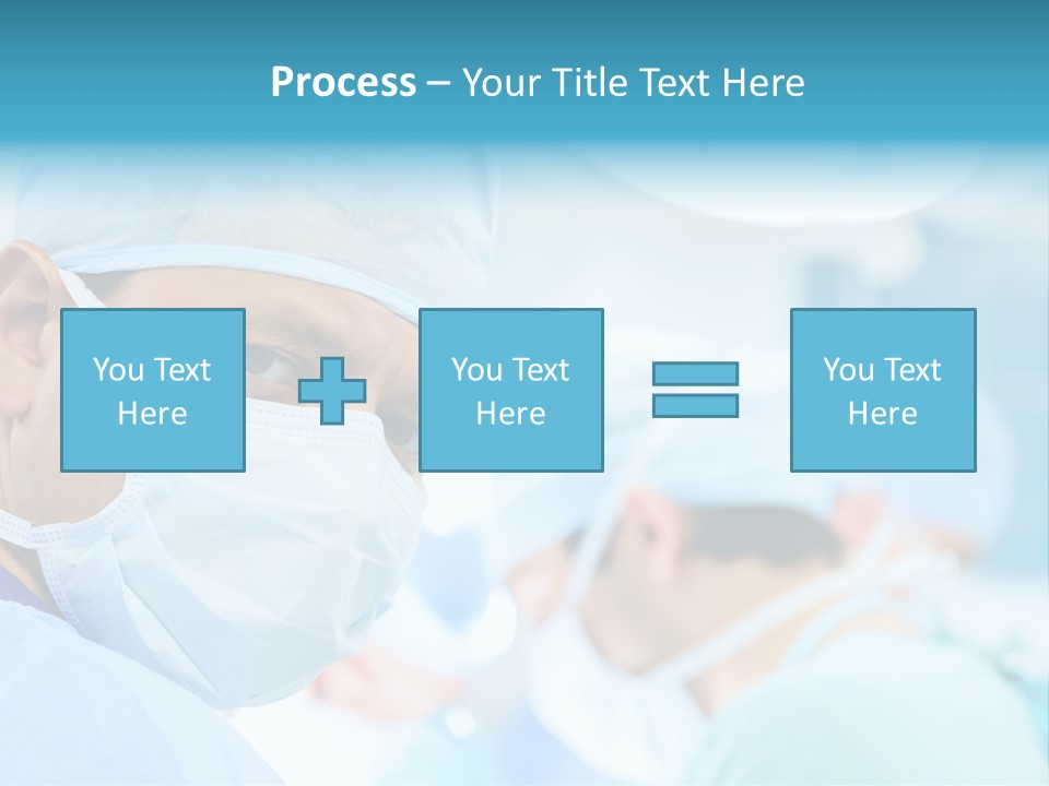 Hospital Attentive Face PowerPoint Template