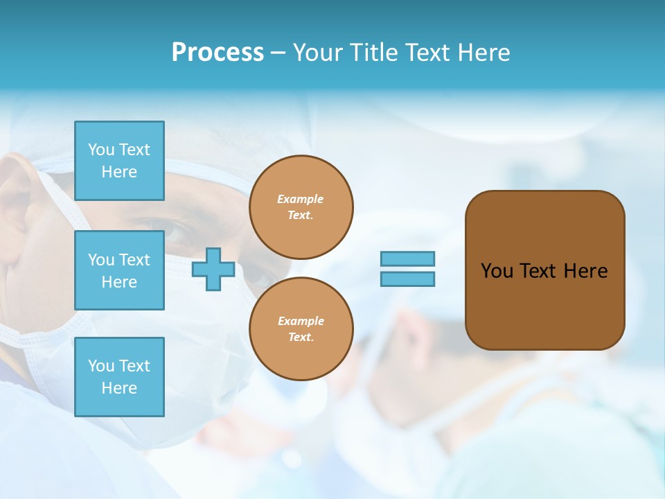 Hospital Attentive Face PowerPoint Template