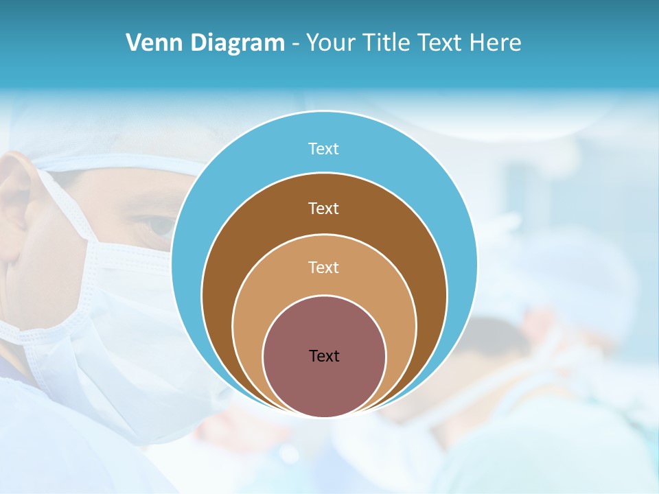 Hospital Attentive Face PowerPoint Template