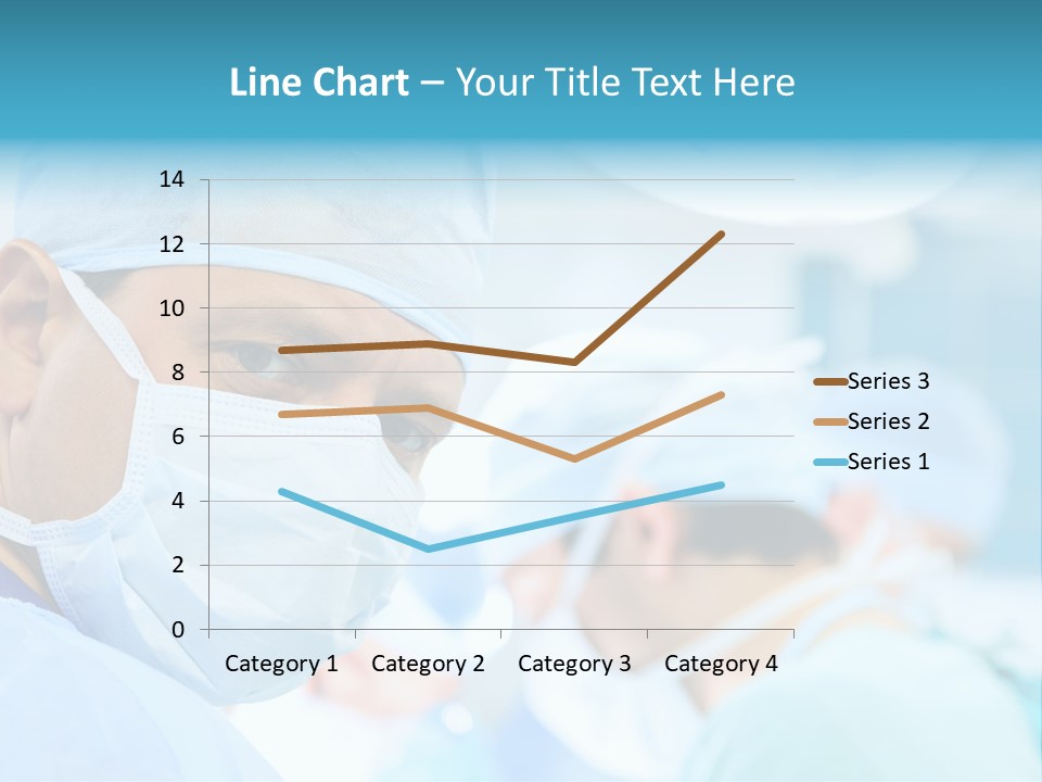 Hospital Attentive Face PowerPoint Template
