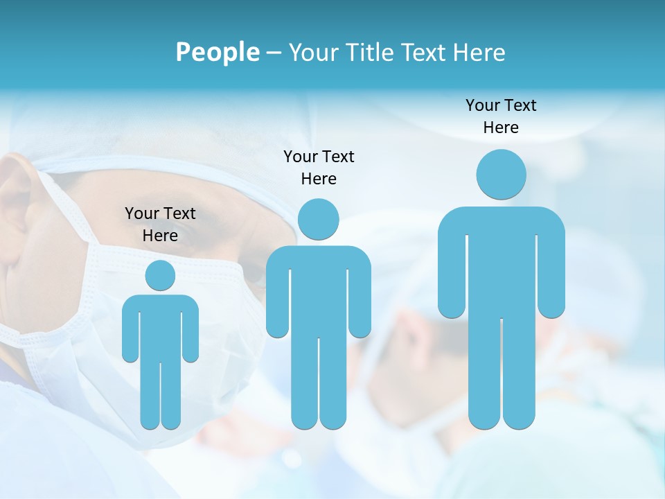 Hospital Attentive Face PowerPoint Template