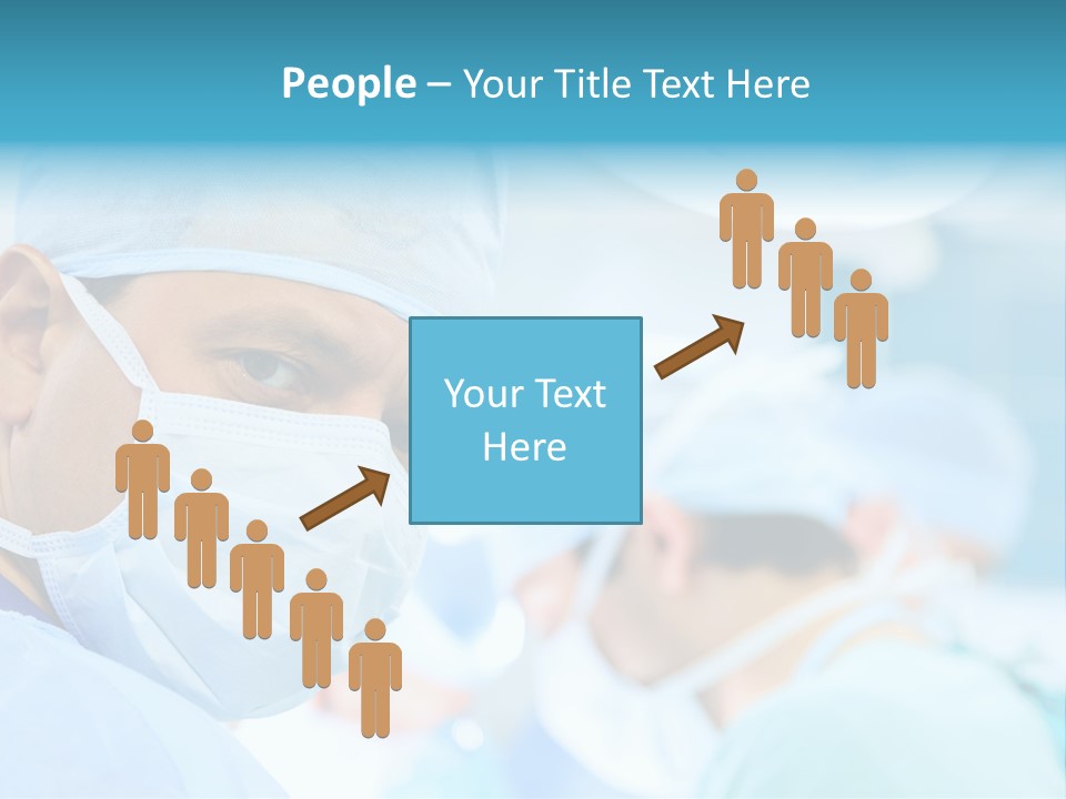 Hospital Attentive Face PowerPoint Template
