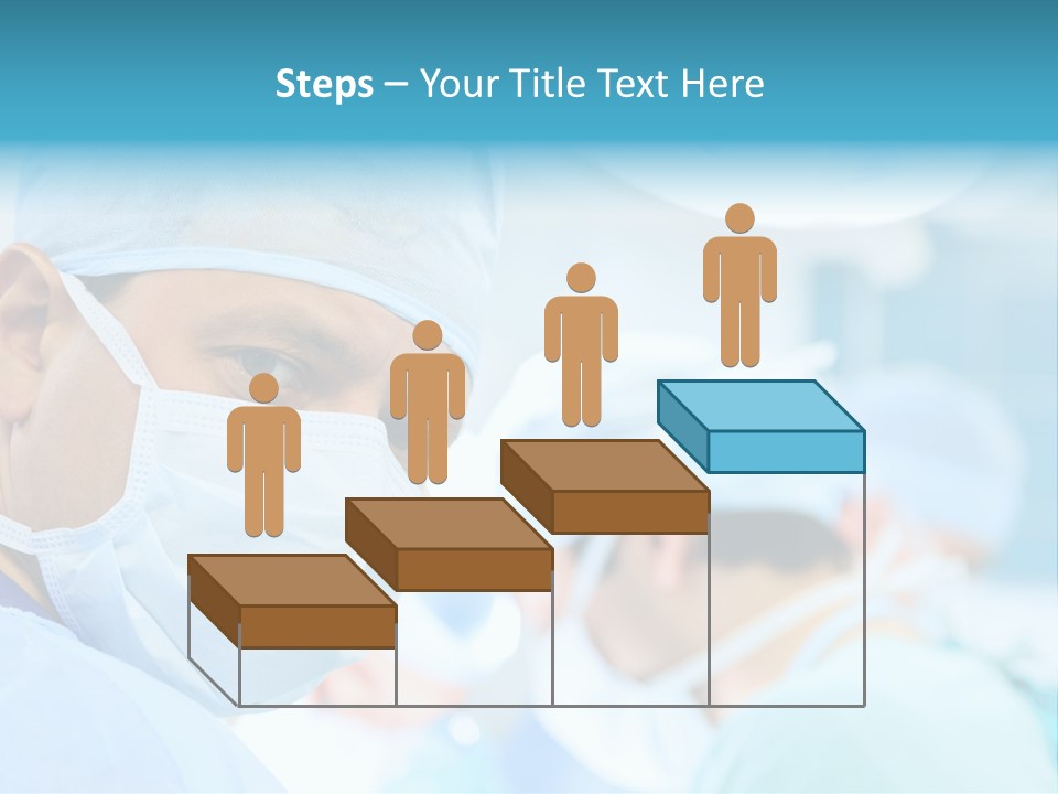 Hospital Attentive Face PowerPoint Template