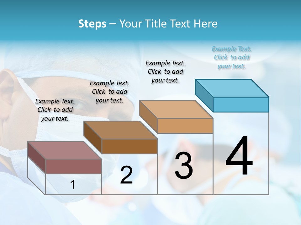 Hospital Attentive Face PowerPoint Template
