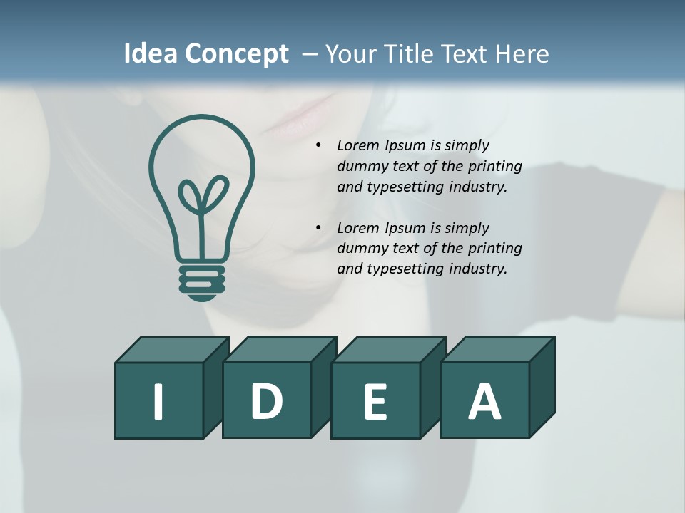 Indoor Problems Adolescent PowerPoint Template