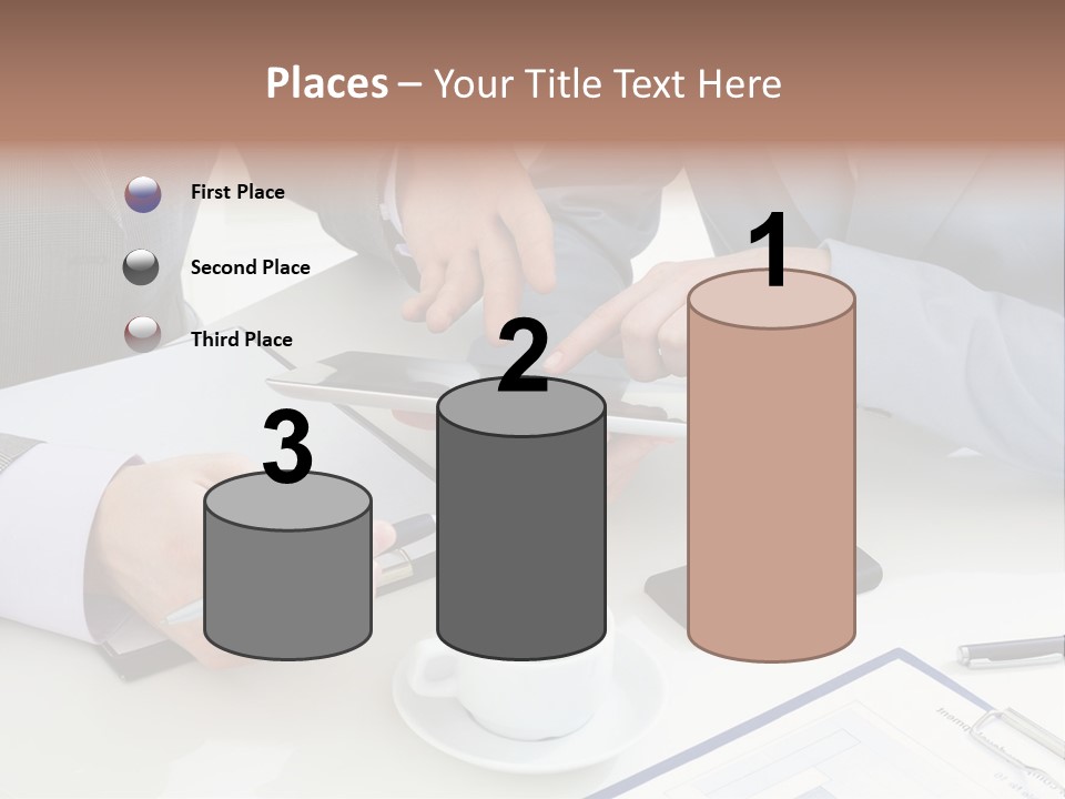 Leadership Gadget Business PowerPoint Template