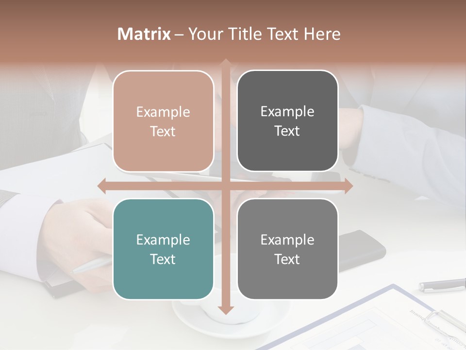 Leadership Gadget Business PowerPoint Template