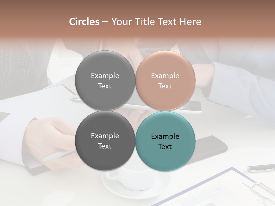 Leadership Gadget Business PowerPoint Template