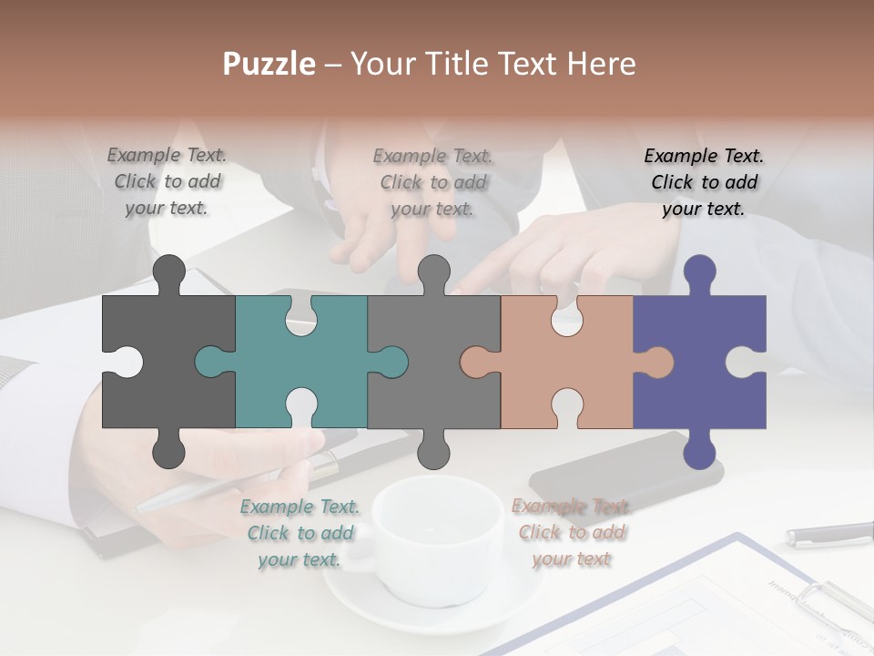 Leadership Gadget Business PowerPoint Template