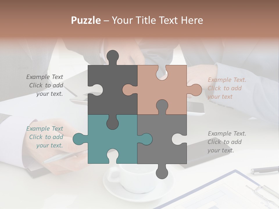 Leadership Gadget Business PowerPoint Template